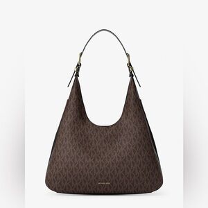MICHAEL MICHAEL KORS
Nolita Large Signature Logo Hobo Shoulder Bag